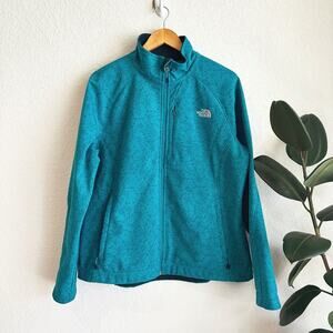 The North Face Apex Bionic Womens Soft Shell Jacket XL Geometric Print Outdoor